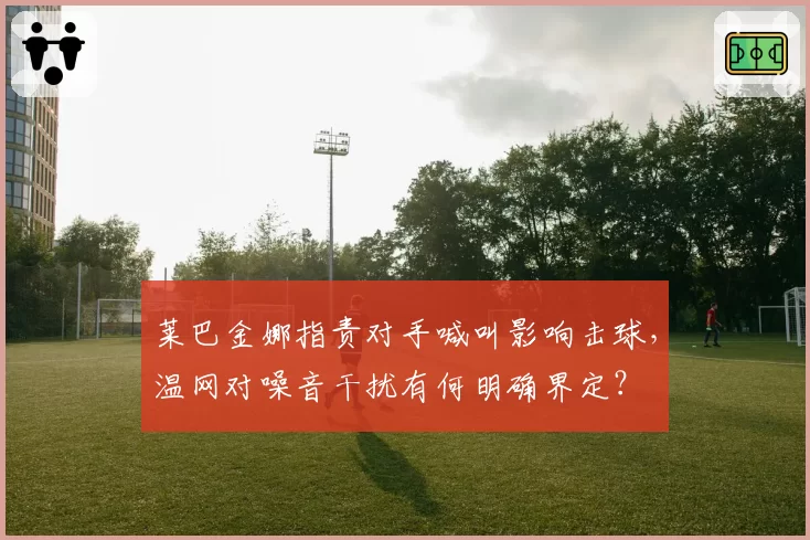 莱巴金娜指责对手喊叫影响击球,温网对噪音干扰有何明确界定?