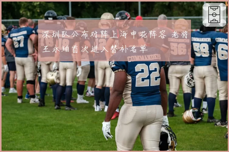 深圳队公布对阵上海申花阵容 老将王永珀首次进入替补名单